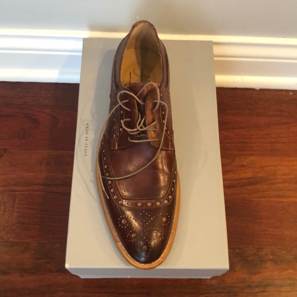 Jose Real Men’s Wingtip Oxford 41M /8M